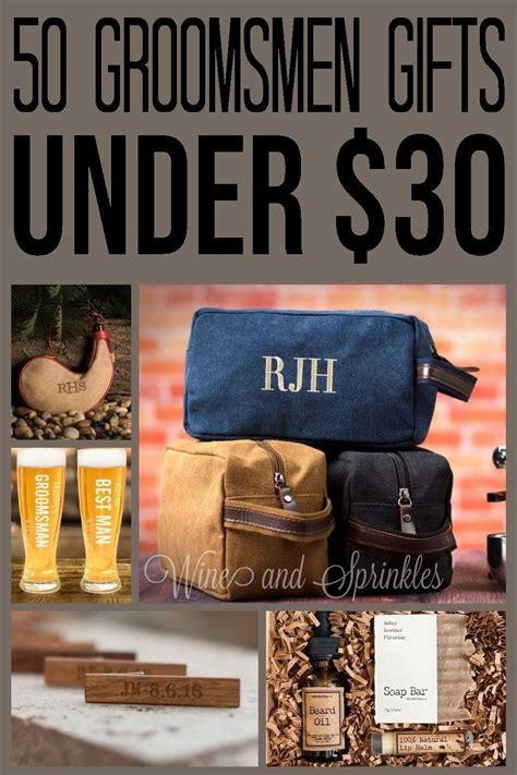 cheap groomsmen gifts under $10